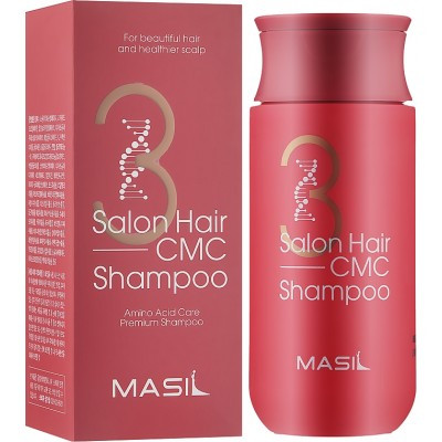 Зміцнюючий шампунь для волосся з амінокислотами Masil 3 Salon Hair cmc Shampoo (150 мл)