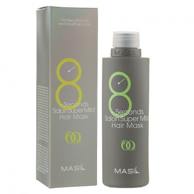 Маска для обсягу та відновлення волосся Masil 8 Seconds Salon Super Mild Hair Mask (200 ml)