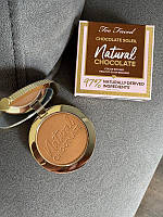 Бронзер too faced chocolate soleil matte - caramel cocoa