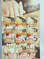 Ногти накладные френч квадратные Nail Art Magnetic (2000002538158)