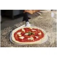 Лопата для пиццы - 36 x 36 см - ручка: 120 см - алюминий (анодированный)