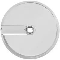 Режущий диск для электрической овощерезки RCGS 550, 10 мм, нержавеющая сталь, 20,5 x 20,5 x 3,5 см