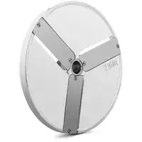 Режущий диск с тремя лезвиями для электрической овощерезки RCRS-6, 2 мм, нержавеющая сталь, 20,5 x 20,5 x 3,5