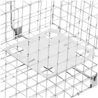 Живая ловушка - 82 x 26 x 26 см - Размер сетки: 25 x 25 мм - 3 шт.