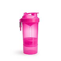 Шейкер спортивний Smartshake Original2GO 600ml Neon Pink GR, код: 7560489