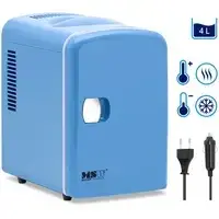 Мини-холодильник 12 В / 230 В - прибор 2-в-1 с функцией поддержания тепла - 4 л - синий