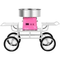 Набор машинок Cotton Candy с ходовой частью - 52 см - розовый/белый