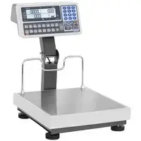 Весы вычислительные с высоким дисплеем - поверенные - 60 кг/20 г - 150 кг/50 г
