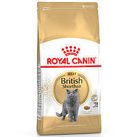 Royal Canin British Shorthair Adult сухой корм для взрослых котов породы Британская короткошерстная 4 кг