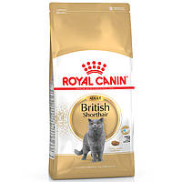 Royal Canin British Shorthair Adult сухой корм для взрослых котов породы Британская короткошерстная 400 г