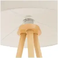 Напольная лампа - Тканевый абажур - 40 Вт - Высота 148 см