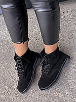 Dr. Martens 1460 Black (Замш) кроссовки и кеды хорошее качество Размер 37