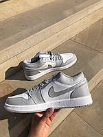 Nike Air Jordan Retro 1 Low Grey White 3.0 хорошее качество кроссовки и кеды хорошее качество Размер 41