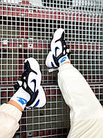 Nike Air Monarch White Blue хорошее качество кроссовки и кеды хорошее качество Размер 36