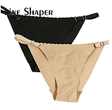 Труси пушап push up чорні для округлення і збільшення сідниць, фото 2