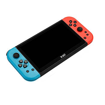Портативна ігрова консоль у стилі ретро з 7 дюймовим HD-дисплей на 20000 ігор X80