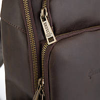 Кожаный рюкзак на одно плечо, рюкзак-слинг TARWA RC-0910-4lx хорошее качество