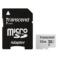 Картка пам'яті Transcend 32 GB microSDHC class 10 UHS-I U1 (TS32GUSD300S-A)