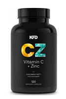 Вітамиіни KFD Vitamin C + Zinc 120 capsules