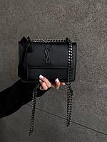 Yves Saint Laurent mini Black 18x13x6 женские сумочки и клатчи хорошее качество