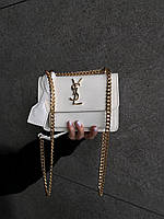 Yves Saint Laurent mini White 18x13x6 женские сумочки и клатчи хорошее качество