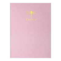 Канцелярська книга Buromax А4 FAVOURITE, PASTEL, 96 аркушів, кліточка, рожева (BM.2400-410)