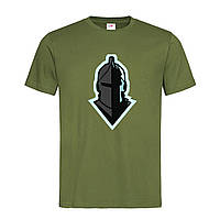 Армейская мужская/унисекс футболка Fortnite Блек Найт (21-11-13-армійський)