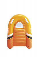 Надувний плотик для плавання та відпочинку на воді Човен Intex 58154 Стильний надувний плотик