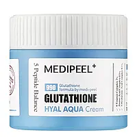 Увлажняющий витаминный крем-гель для сияния кожи лица Medi Peel Glutathione Hyal Aqua Cream, 50 мл