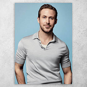 Плакат постер "Раян Ґослінґ / Ryan Gosling" №1