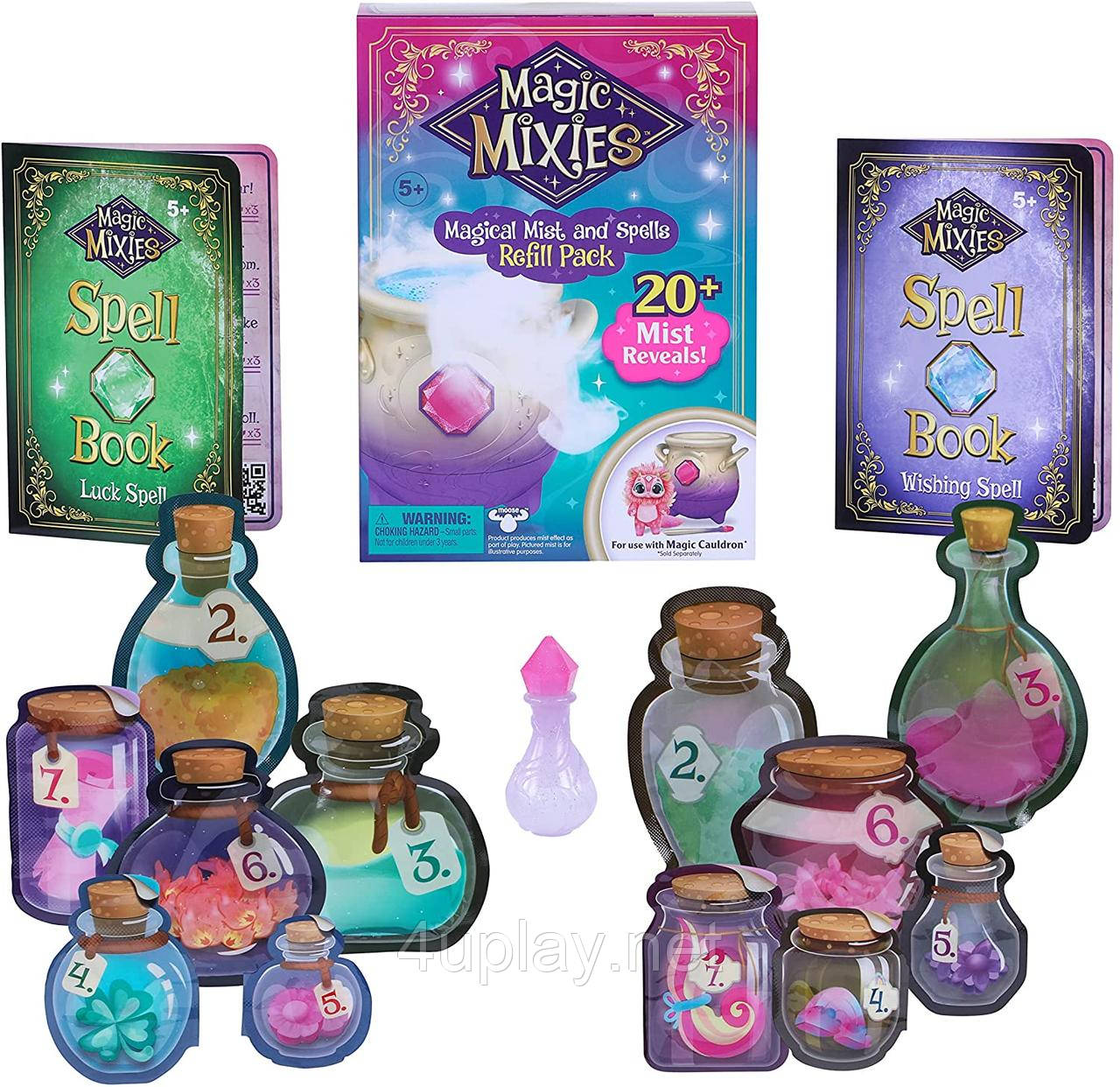 Ігредієнти для Чарівного казанко Магічні Міксі Оригінал Magic Mixies Magical Mist and Spells Refill Pack for Magic Cauldron