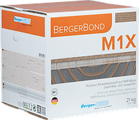 Паркетный клей на основе силана Berger Bond M1X 21 кг