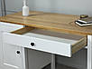 Письмовий стіл із дерева "Хамес" з ясеневою стільницею, фото 6