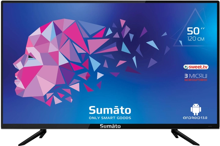 Телевізор 50" з Smart TV Sumato 50UTS03