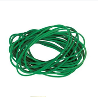 Гумка Грошова N20(зелена)*1,5 мм 1 кг"Plast"(1 пач)Гумка для Упаковки Зелені