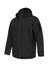 Куртка З Козирком Софт Шел Cloud-Tac G4 Чорна