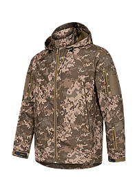 Куртка З Козирком Софт Шел Cloud-Tac G4 Піксель