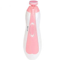 Дитячий електричний тример для нігтів Рожевий