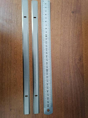 Ножі для рейсмуса 319x18,2x3,2 HSS-18% (рейсмус COBRA, GMC, Ryobi AP13, MA1931, CT-340, Sturm TH 14203, Jet JWP-12), фото 2