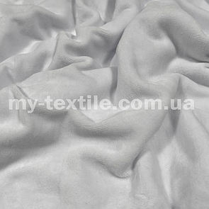 Трикотаж Велюр натуральний хб Туреччина 180 см Білий