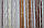 Штори-нитки (1 шт 3х3 м) з люрексом. Колір молочний з коричневим. Код  61-036, фото 6