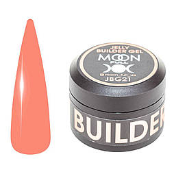 Уцінка! Гель-желе для нарощування нігтів Moon Full Jelly Builder Gel №JBG 21, 30 мл