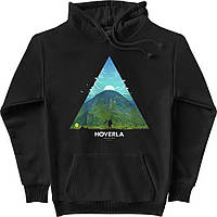 Худи мужской "Hoverla", Чорний, XL-2XL