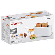 Тостер Clatronic TA 3802 на 4 скибочки 1400W, фото 5