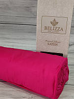 Простынь на резинке с наволочками Belizza Fusya 160х200см Сатин