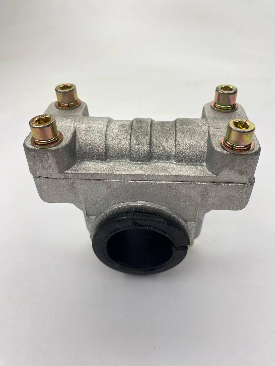 Кріплення ручки алюмінієве з гумкою бензокоси 26 мм, фото 1