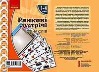 НУШ Ранкові зустрічі. Плакат. Стіна слів 1-4 кл. (Укр)