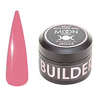 Гель-желе для наращивания ногтей Moon Full Jelly Builder Gel №JBG 24, 30 мл