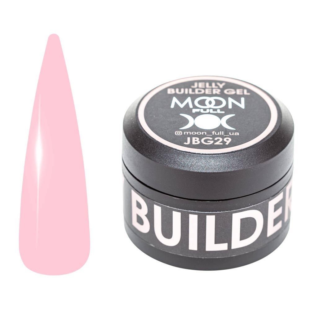 Гель-желе для нарощування нігтів Moon Full Jelly Builder Gel №JBG 29, 30 мл, фото 1