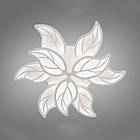 Сучасна світлодіодна люстра 140 Вт з підсвічуванням та пультом колір каркасу чорний D-9139/6+3WH LED, фото 4